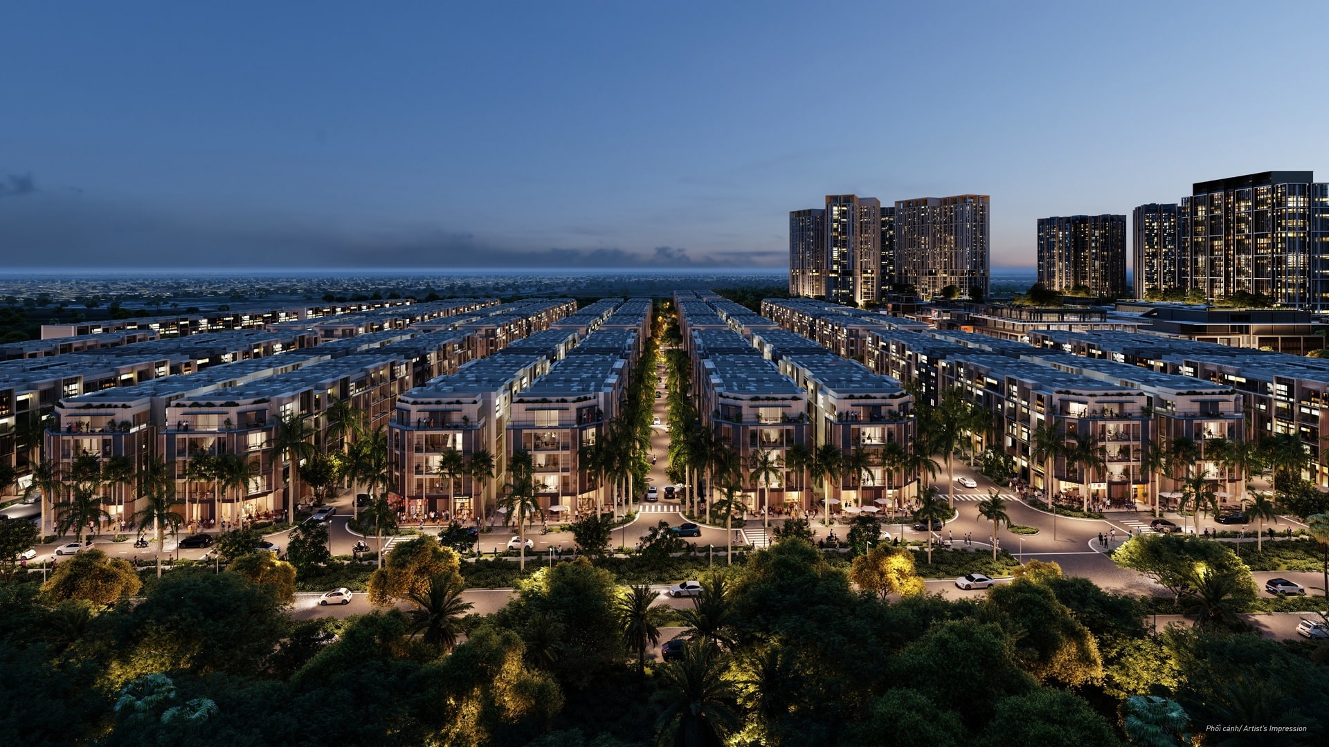 Phối cảnh Vinhomes Tàm Xá - Đông Anh - Hà Nội